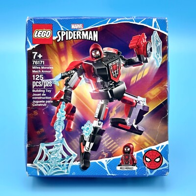 LEGO Marvel Spider-Man Miles Morales Mech Armor Minifigure (76171