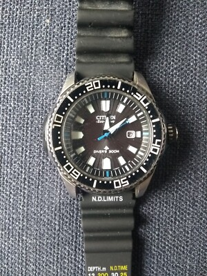 citizen eco drive, Divers 300m, Herrenuhr, Taucher
