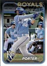 2024 Topps Series 2 Baseball Kansas City Royals - RC Logan Porter #666