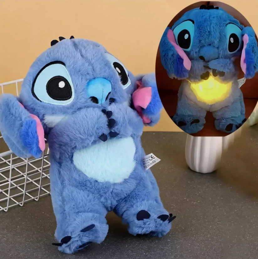 🩵🩷 Peluche Bebe Enfant Adulte Stitch Respirante Berceuse Apaisante Geek Dodo - Imagen 2 de 4