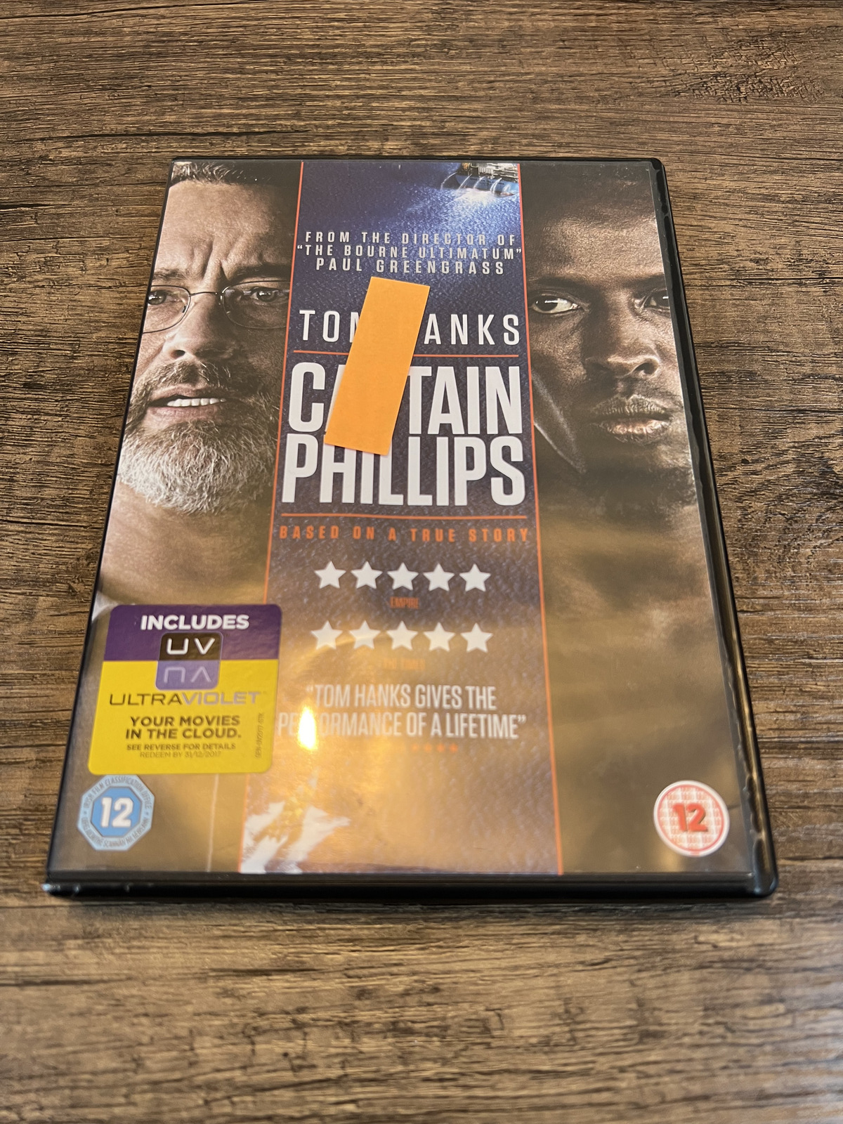 Captain Phillips DVD (2014) Tom Hanks, Greengrass (DIR) cert 12 Amazing Value