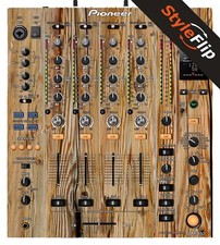 Pioneer DJM-850  Wood 4  Protective Decal  StyleFlip Skins