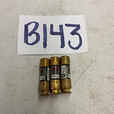 Lot Of 3 Fusetron FRN-R 10 amp Time Delay fuse- ECS