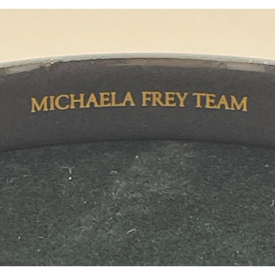 Michaela Frey Group Bangle Bracelet Enamel Flowers - Image 2 of 4