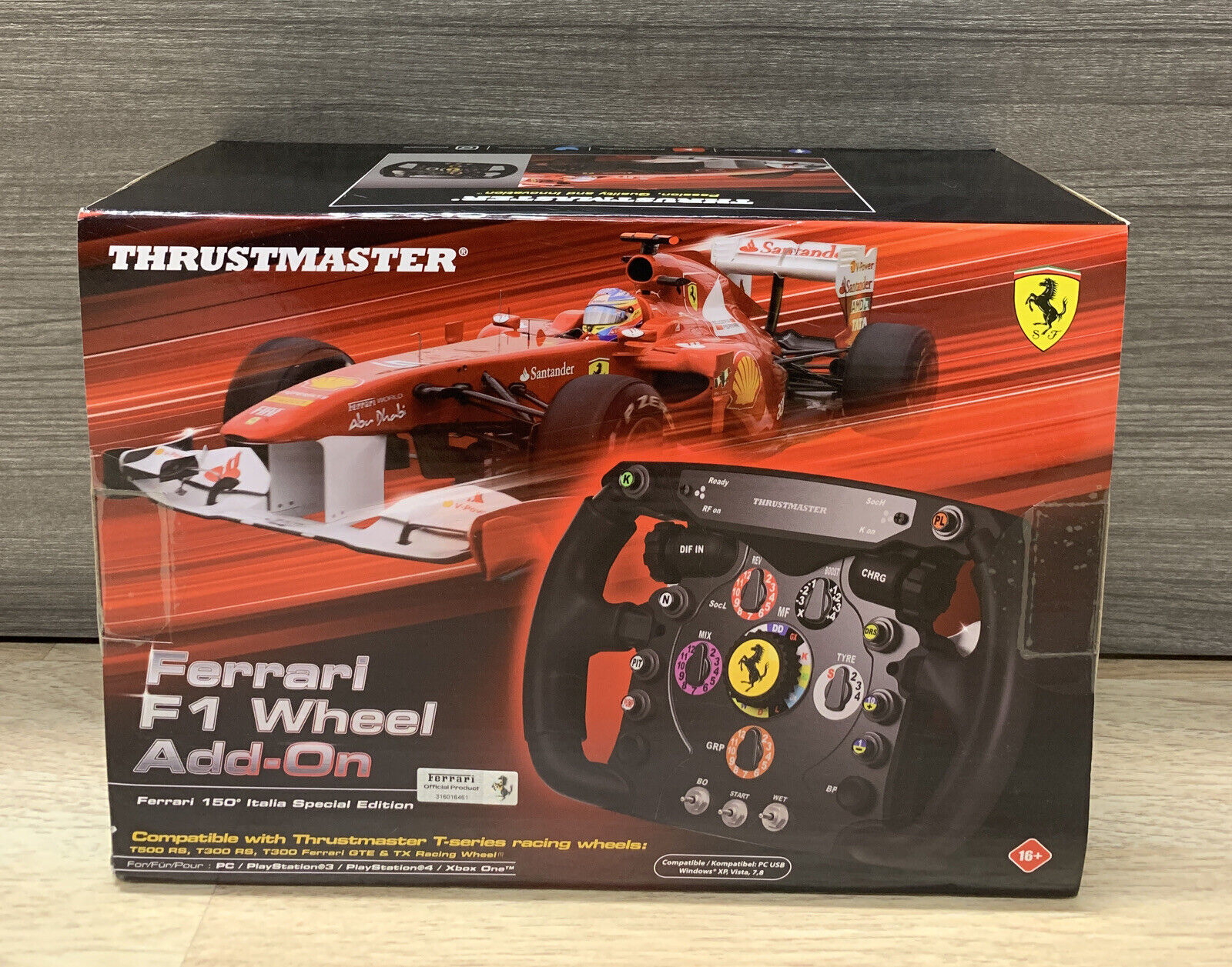 Selling (UK) - Thrustmaster T500 RS, Ferrari F1 Wheel, T3PA-Pro