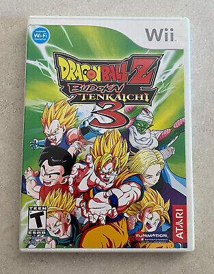 Dragon Ball Z Budokai Tenkaichi 3 Nintendo Wii CIB DBZ Goku Tested Fast  Shipping 742725275584 