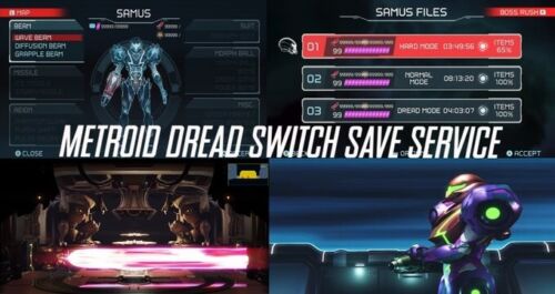Metriod Dread Switch Save Service (NICHT DAS SPIEL) - Bild 1 von 6