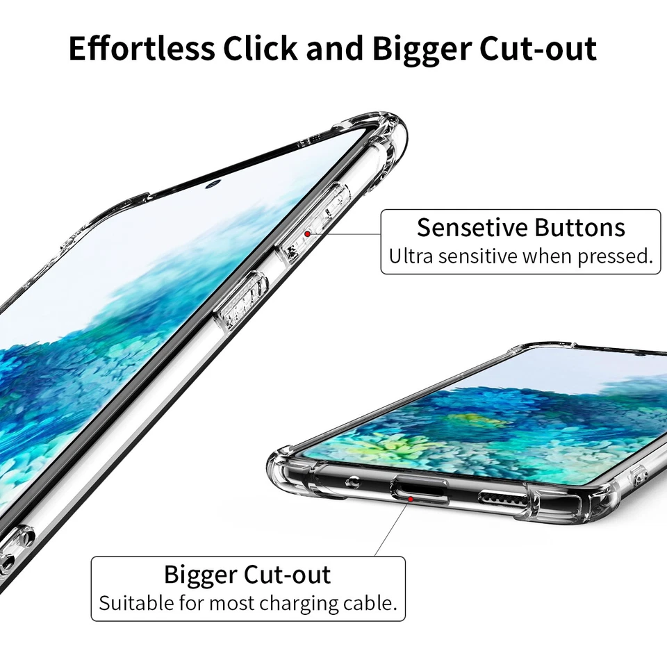 Funda y Protector de Pantalla Transparente para Samsung A6 2018 A6+ A8+ A9 2018 Foto 4 de 4