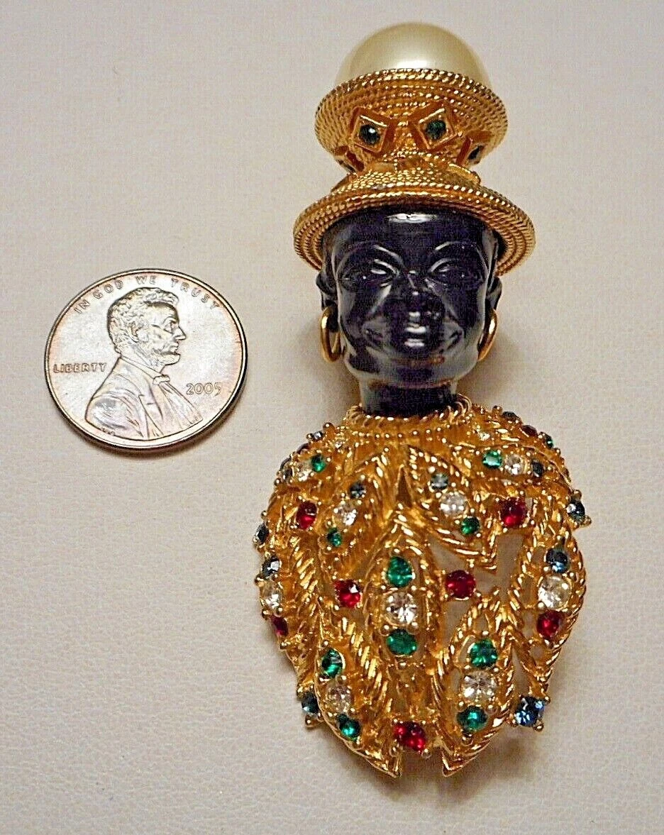 The blackamoor brooch deals