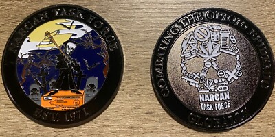 Narcan Task Force 3  Challenge Coin