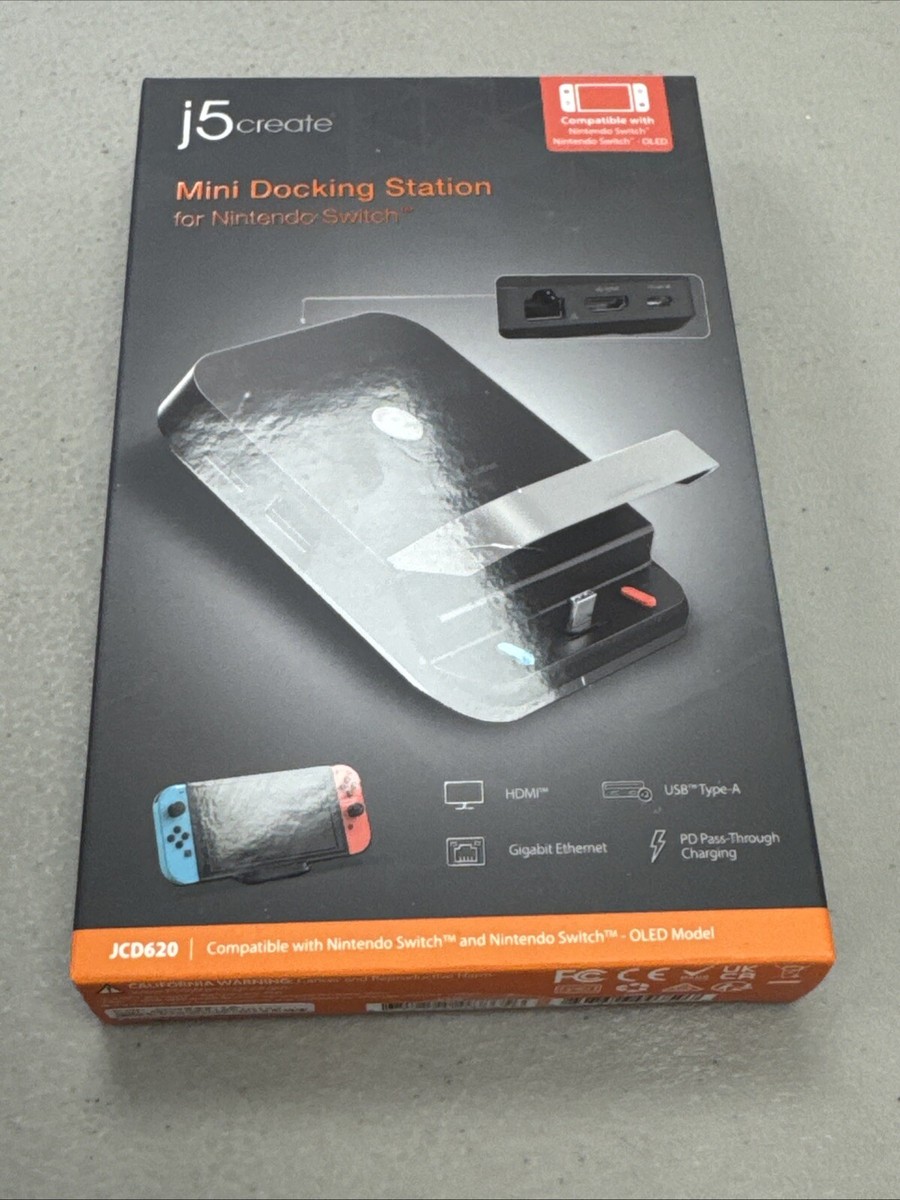 J5create Small Nintendo Switch Dock J5create Mini Docking Station