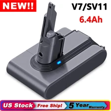 21.6V 6.4Ah Replacement Battery for Dyson V7 SV11 Animal Absolute Trigger Extra