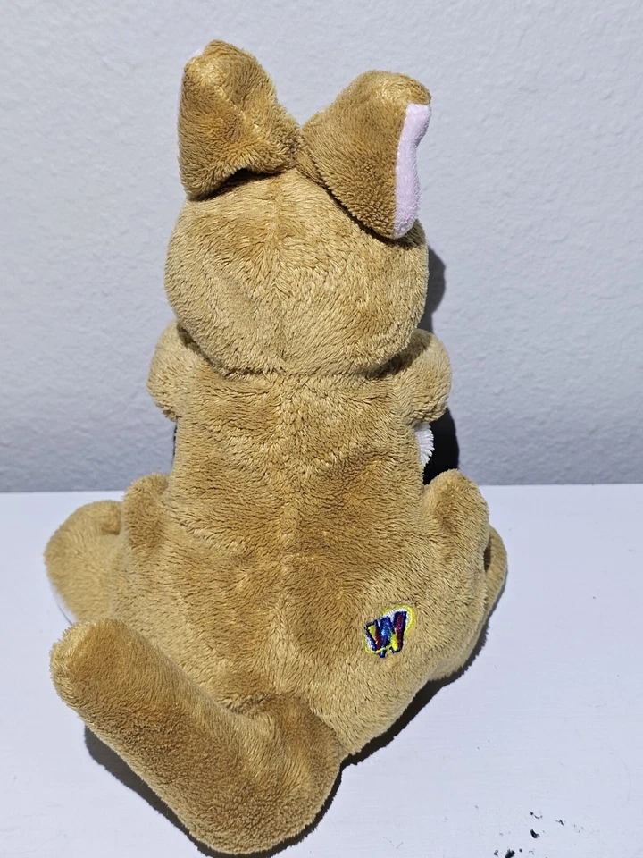 Ganz Webkinz Kangaroo Brown 9” Soft Plush Stuffed Animal No Code FAST SHIPPING - Image 4 of 4