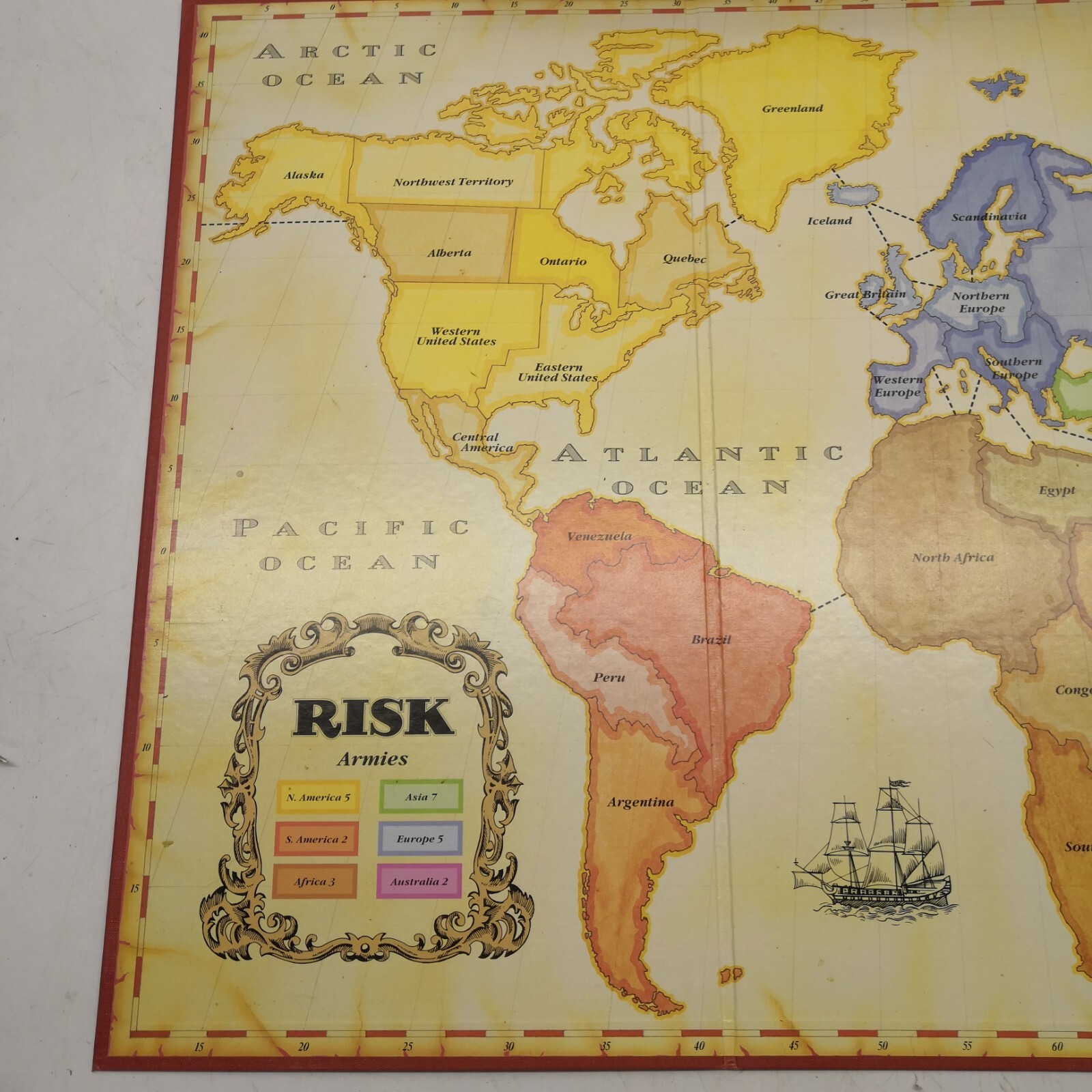 RISK Board Game Parker Vintage 1992 Complete eBay