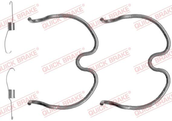 Quick Brake 105-0837 ZubehöRsatz, Bremsbacken FüR Opel-image