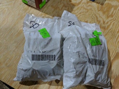 (50) 5/8"-11 Carbon Steel Nylon Lock Nuts Nut Grade 2 - Picture 2 of 2