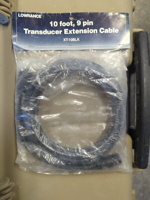 xt-10blk lowrance 10' 9 Pin Transducer Extension Cable