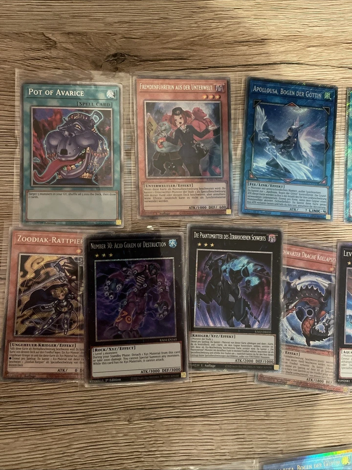 Yugioh Platinum Secret Rare + Collectors Rare Sammlung NM - Bild 2 von 4