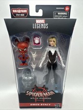 Spider-Man Spiderverse Marvel Legends 6  Gwen Stacy Peter Porker Stilt Man BAF