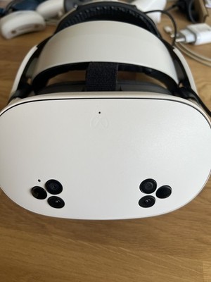 Meta Quest 3s VR in weiß, 128 GB mit BOBOVR Head Strap