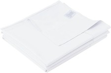 Cotton King Flat Sheet Only, 600 Thread Count 100 Egyptian Cotton Sheet 1Pcs,