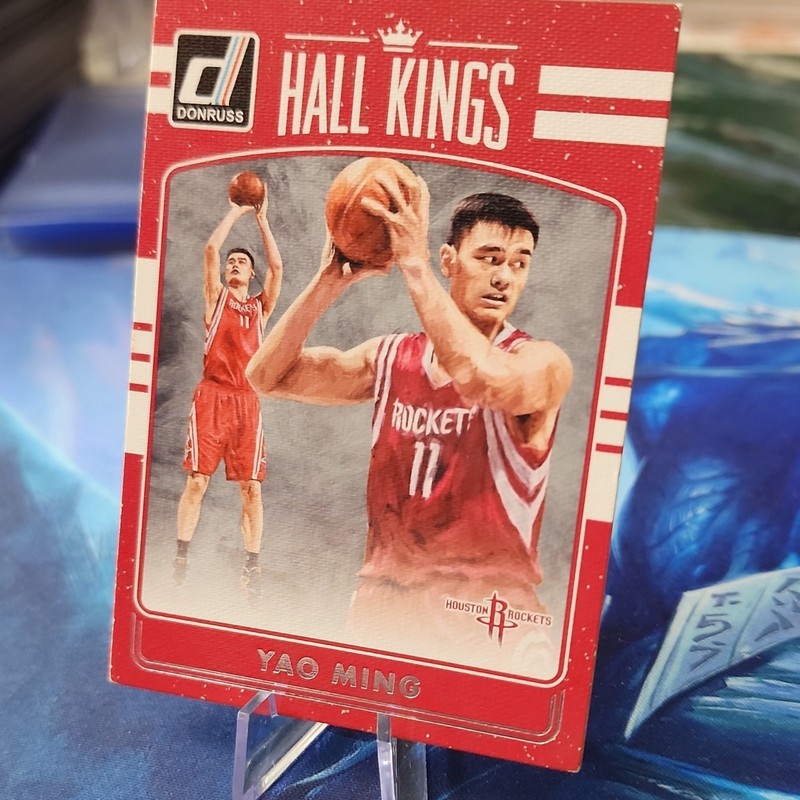 Panini 2016-17 Donruss Basketball Yao Ming Houston Rockets Hall Kings #3