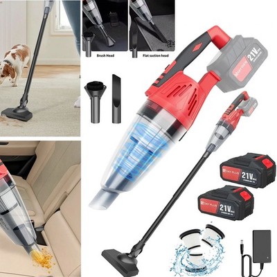 3 in 1 Cordless Vacuum Cleaner Rechargeable Lightweight Stick Vacuum Cleaner LED