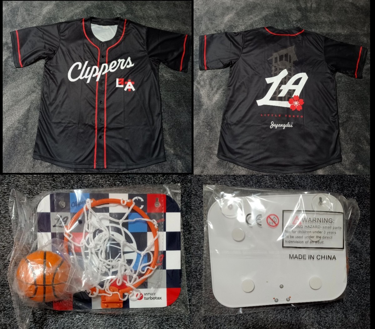 Los Angeles Clippers SGA Japanese Heritage Jersey - Size XL And