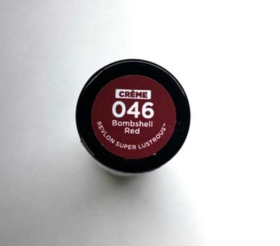 Revlon Super Lustrous Lipstick Bombshell Red Creme #046 Sealed