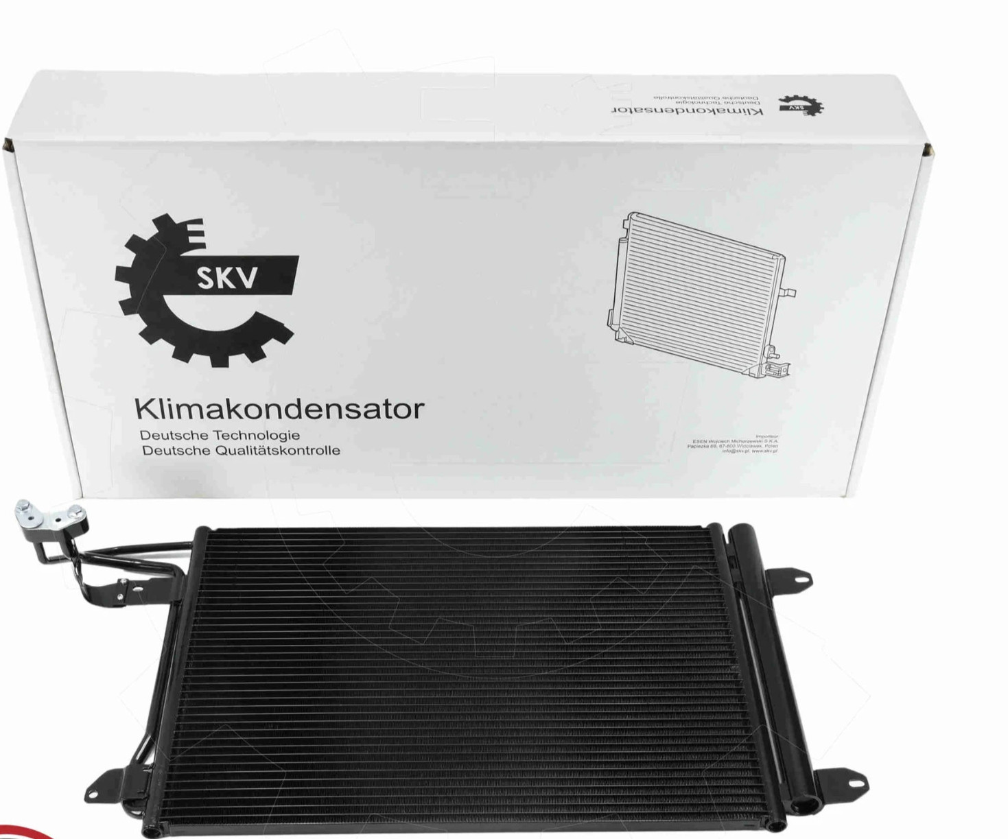 Condensateur climatisation 450V pour Golf 5 et Audi A3 8P