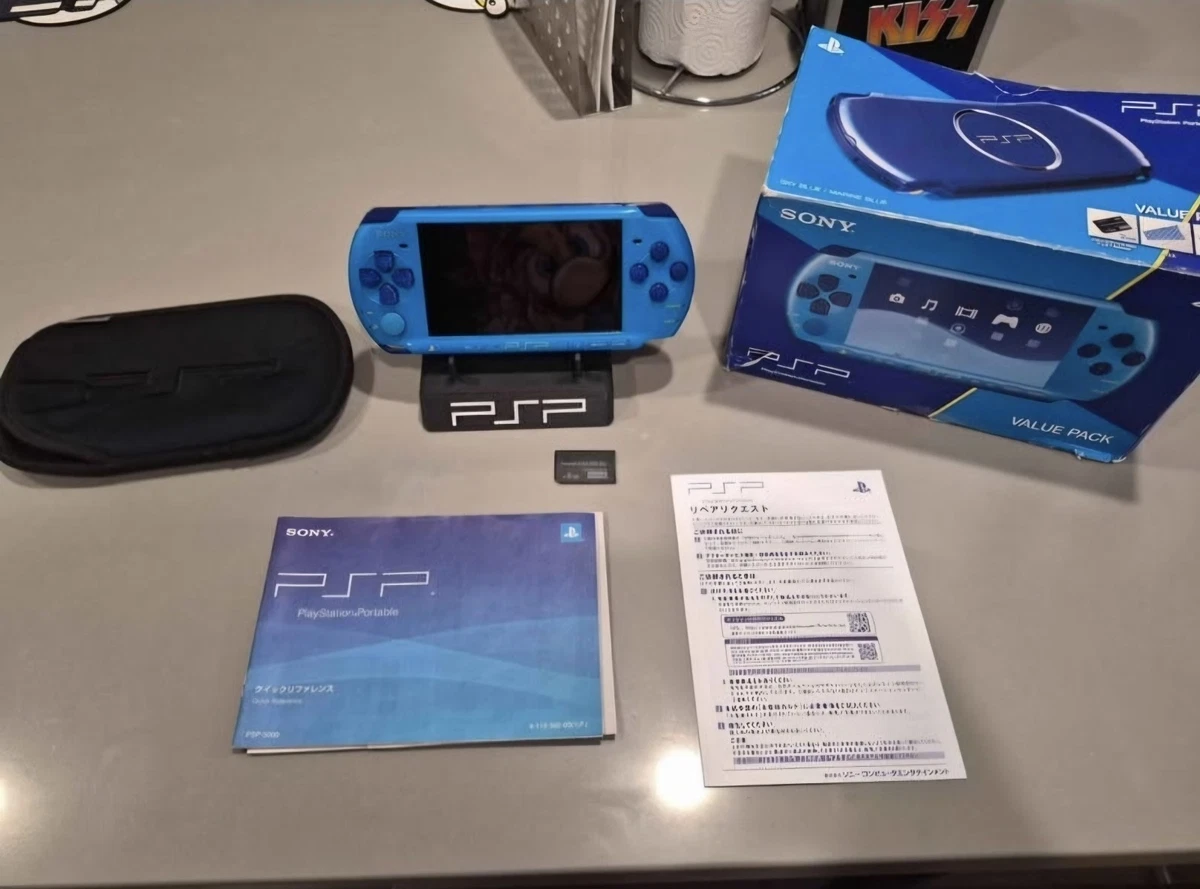 PSP-3000 NTSC-J Blue Video Game Consoles for sale | eBay