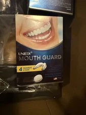 UNIEDI Mouth Guard for Grinding Teeth at Night, Sleep Guard 4 Pack