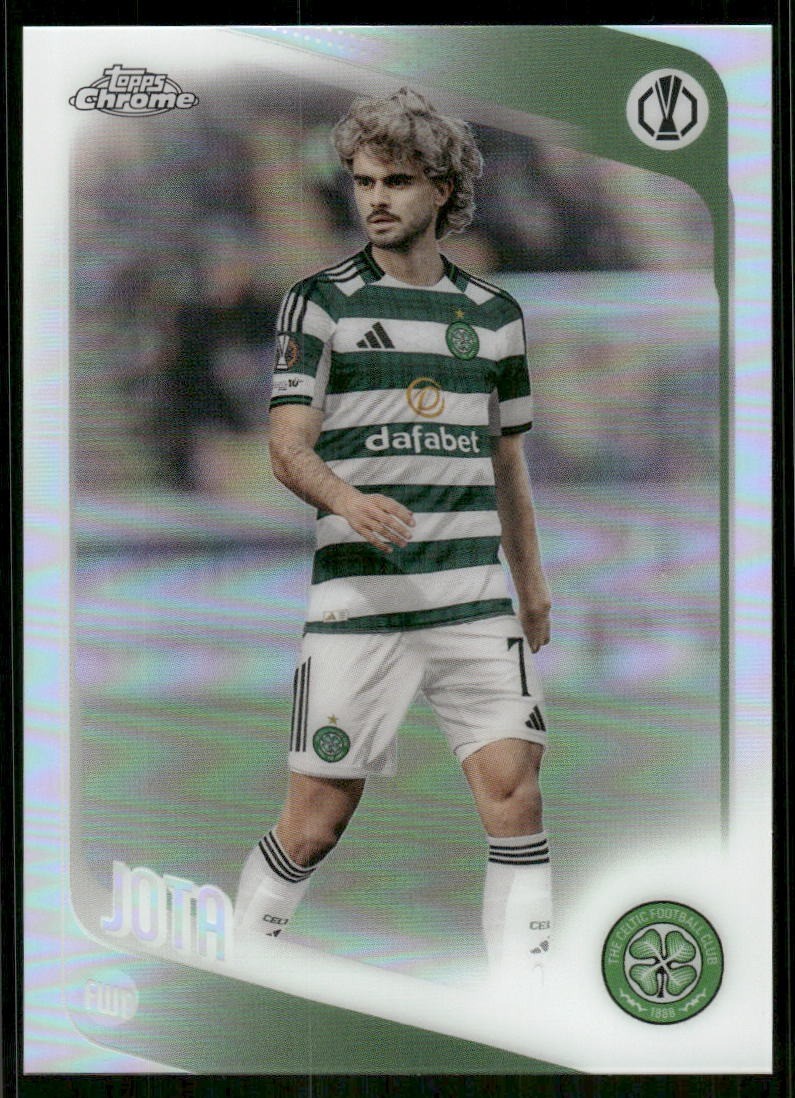 2025-26 Topps Chrome UEFA Club Competitions #30 Jota Refractor