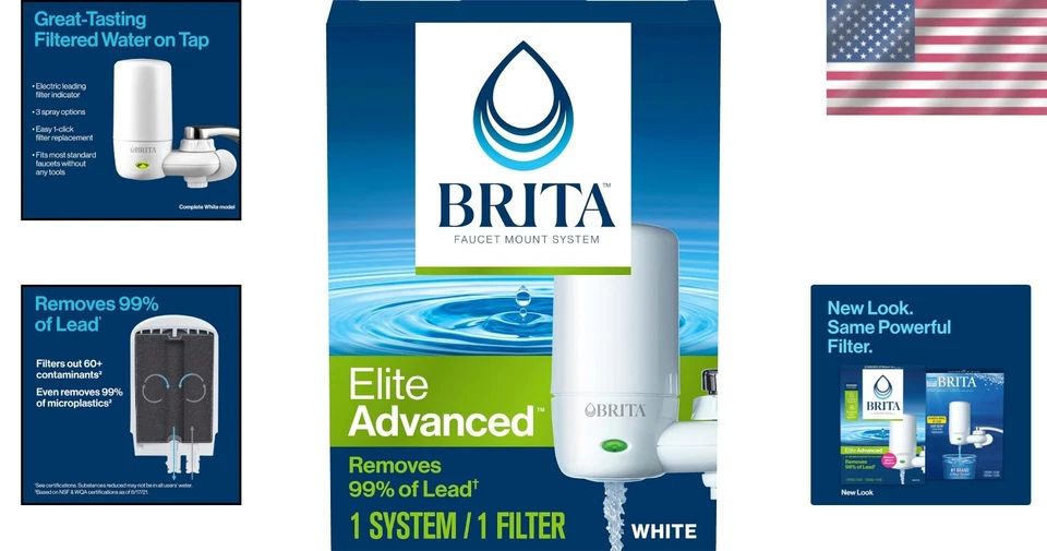 10  Brita Water Filters - Efficient Tap Installation for Safe Drinking - Image 2 of 4