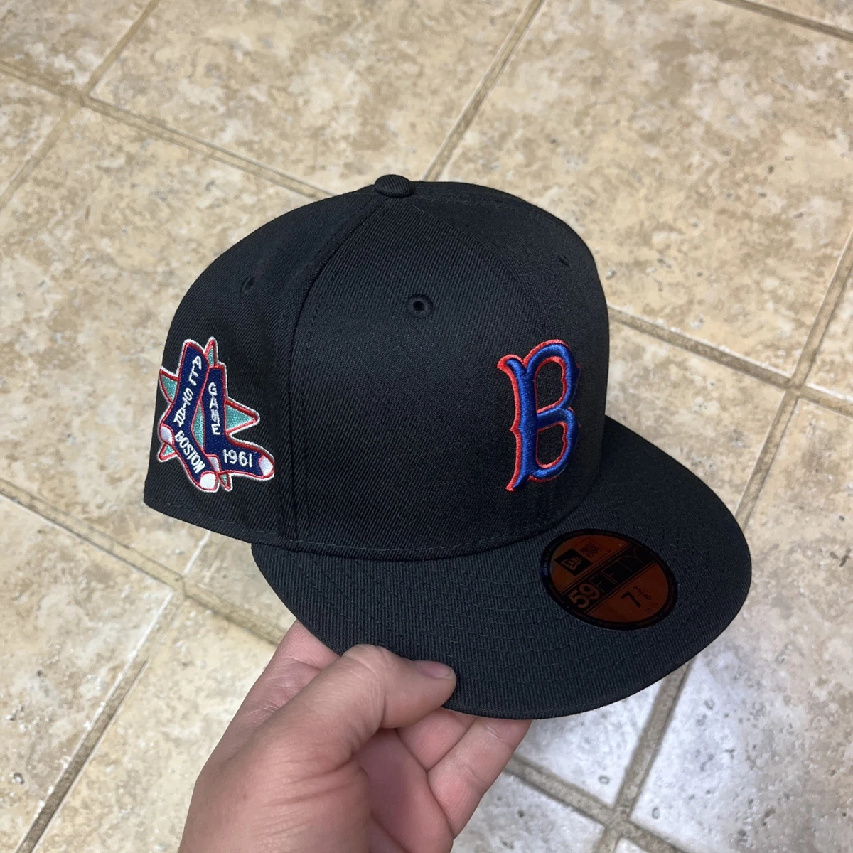 New Era Men's Black 7 3/8 Size | eBay