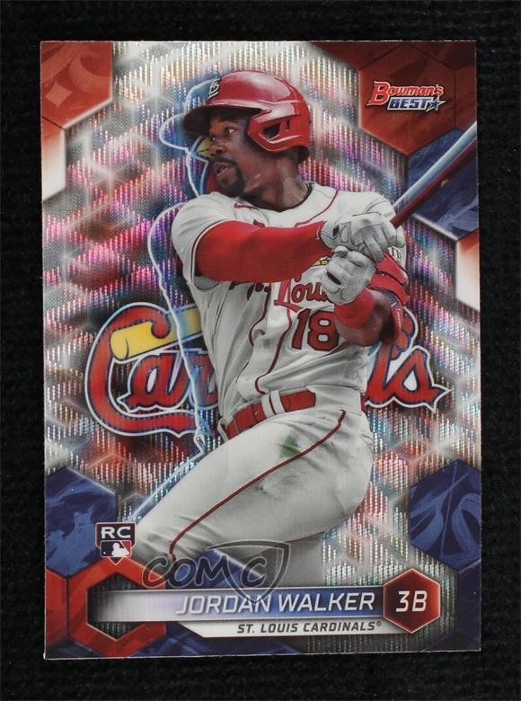 2023 Bowman's Best Wave Refractor Jordan Walker #65 3q5