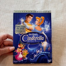 Walt Disney Cinderella DVD Platinum Edition 2-Disc Special Edition 2005 G 35024