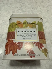 THE SECRET GARDEN ORGANIC English Breakfast Black 50 TEA BAGS