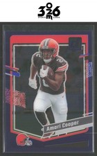 Amari Cooper 2023 Clearly Donruss Blue #13 #/99