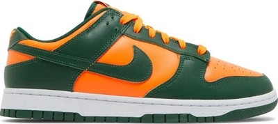 DD1391-300 Nike Dunk Low Retro Miami Hurricanes Herren schuhe 43
