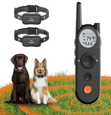 Htcuto Wireless Dog Fence, 3500ft Range, 6000ft Remote Dog Training Collar