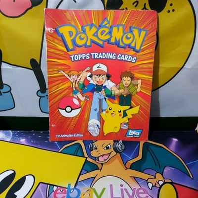 Topps Pokemon Mappe TV Animation Edition Vintage Nintendo