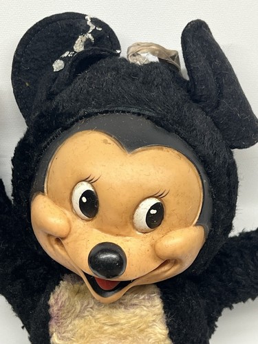 "Figuras de peluche vintage de Gund Mickey y Minnie Mouse de los primeros 20""" - Imagen 6 de 24