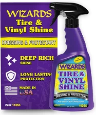 Tire and Wheel Vinyl Shine - Professional Detailing Spray - Dresses & Protects T