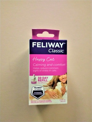Feliway Classic Diffuser 48 ml Cat Calming Refill Exp 04/27 -  UPC: 899484001296