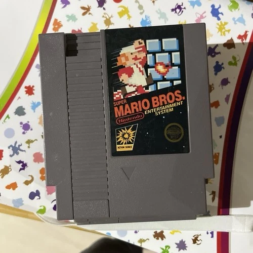 Nintendo Super Mario Bros. Action Series Platformer NES Cartridge