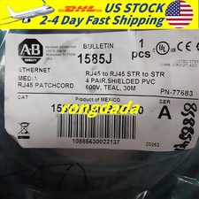 Allen Bradley 1585J-M8HBJM-30 Ethernet Media Patchcord Cable Factory Sealed