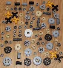 Lego Technik Zahnradset Rutschkupplung Schnecken Kegelrad Kugelzahnrad usw...