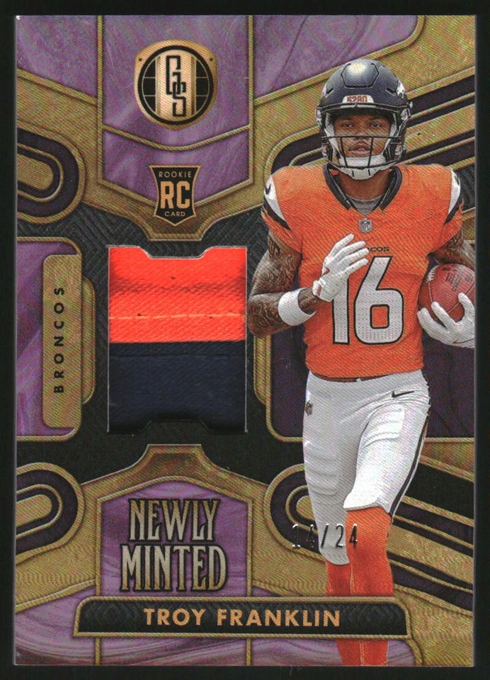 2024 Panini Gold Standard Troy Franklin #NMM-TFN