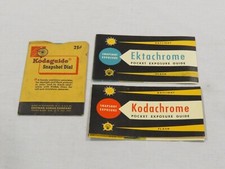 Vintage KodaGuide Snapshot Dial  Kodak Ektachrome  Kodachrome Exposure Guides